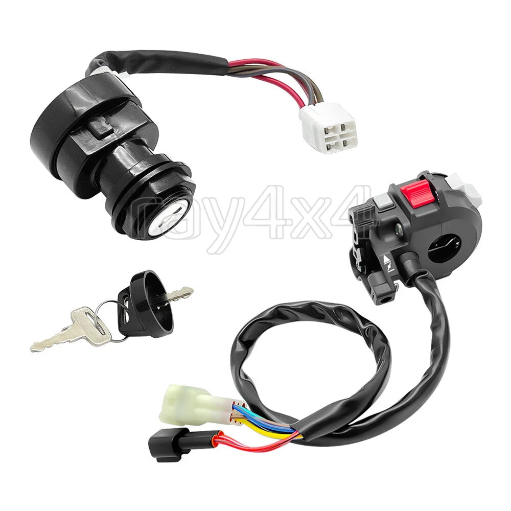 Start Stop Switch & Ignition Key Switch for Yamaha Wolverine 450 (2006–2010)