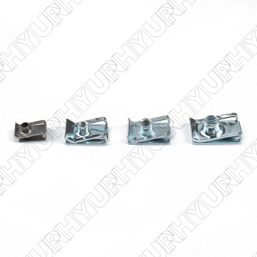 200 Pcs Fairing Bodywork Panel Reed U Clips for Universal (AU Stock)