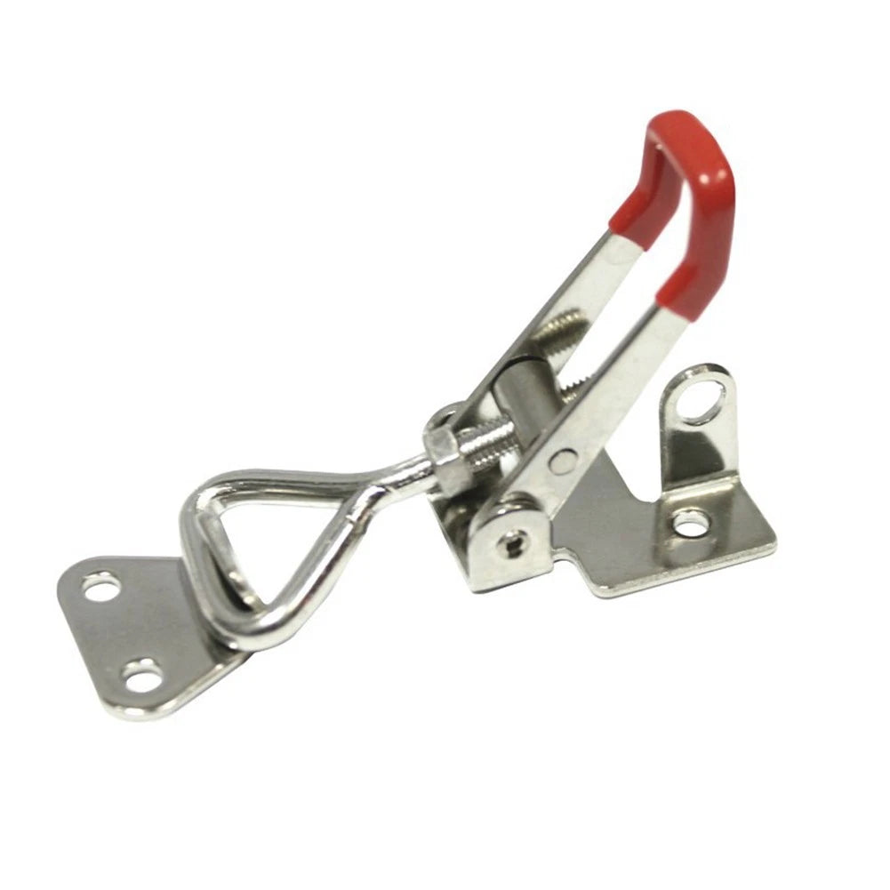 Adjustable Stainless Steel Locking Clip for Tool Security