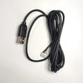 Replacement Cable for Razer BT Kitty Headset (1.8 Meters, Black Rubber)