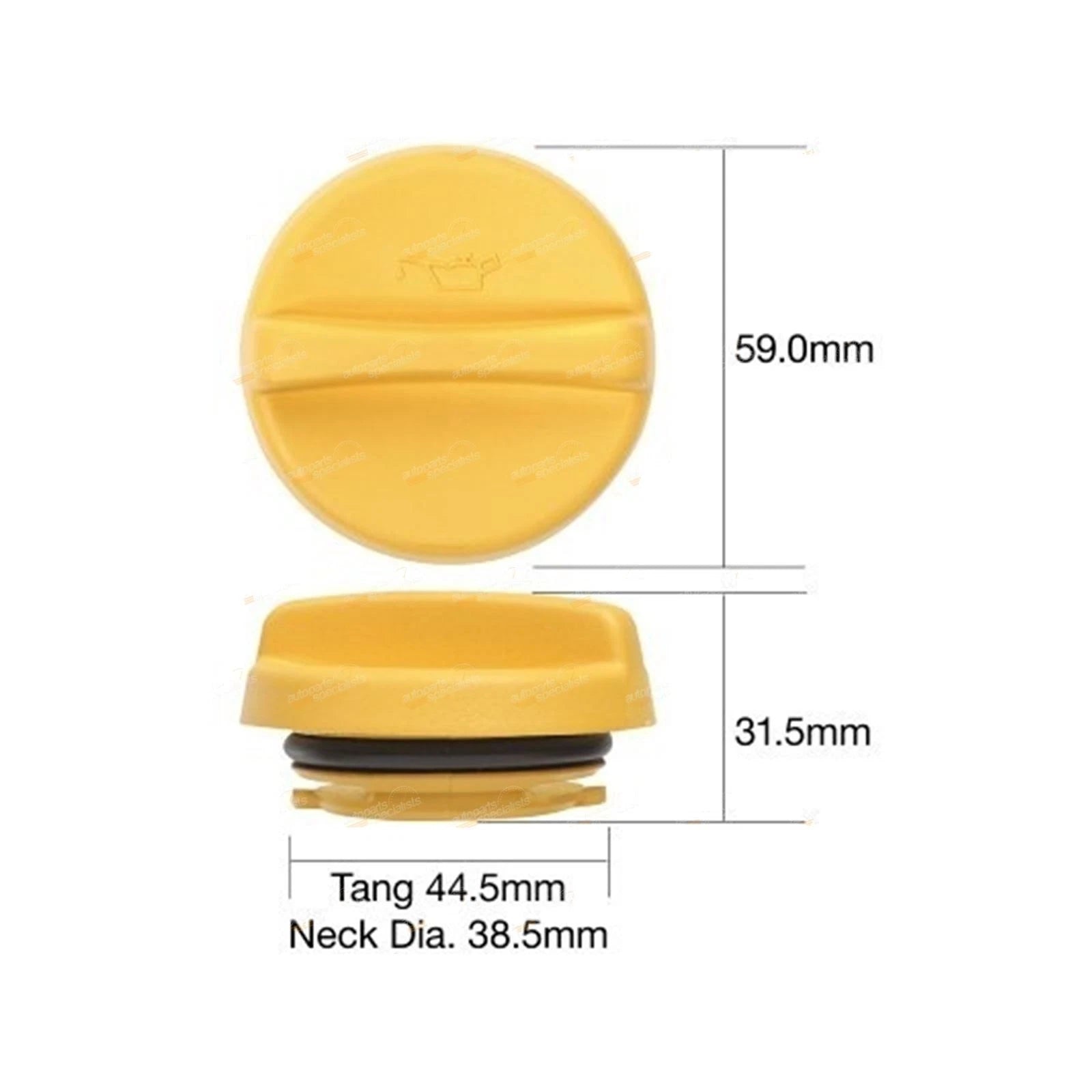 Engine Oil Cap for Tridon (TOC541)