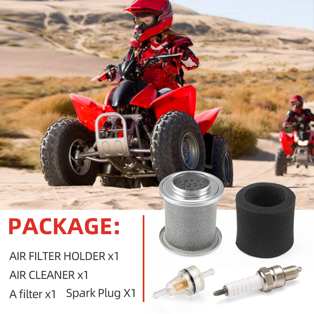 Air Filter Holder Kit & Spark Plug for Honda TRX90EX/TRX90X (2006–2023)