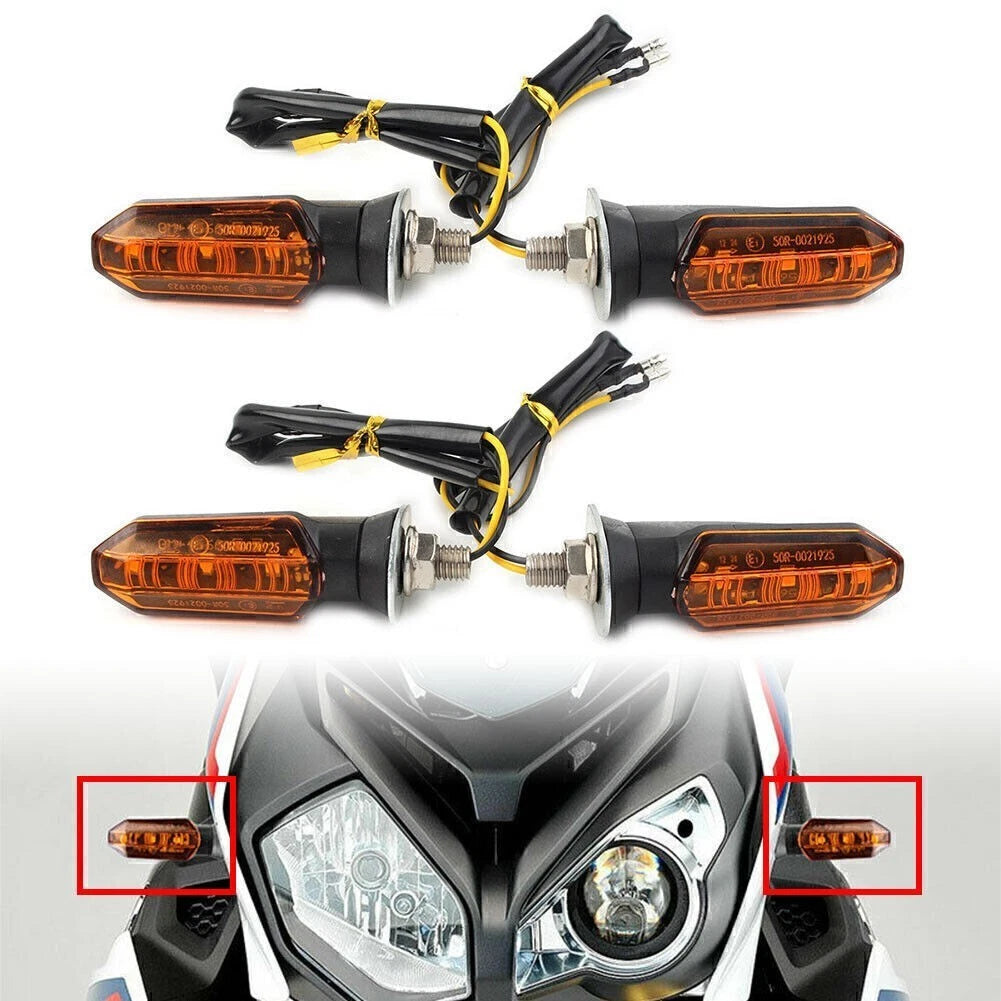 4X LED Turn Signal Indicator Blinker Light for Motorcycle (Universal)