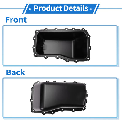 Engine Oil Pan No. 4666153AC for Jeep Wrangler V6 3.8L (2007–2011)