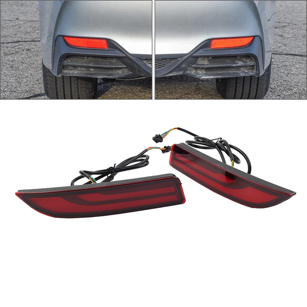 1 Pair ABS Rear Bumper Tail Light for Toyota Avalon (2019–2022)