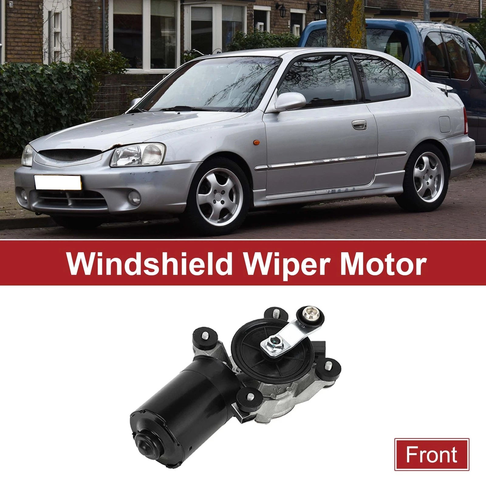 Front Windshield Wiper Motor Replacement for Hyundai Elantra (1996–2000)