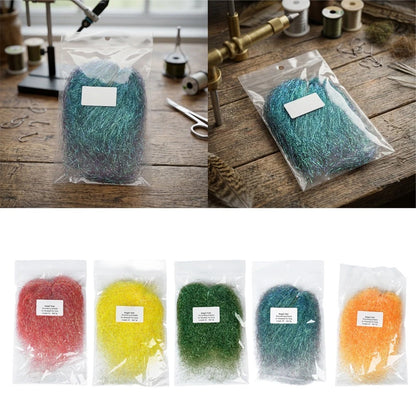 Angel Hair Shimmering Synthetic Filament for Streamer Tail Wing Use