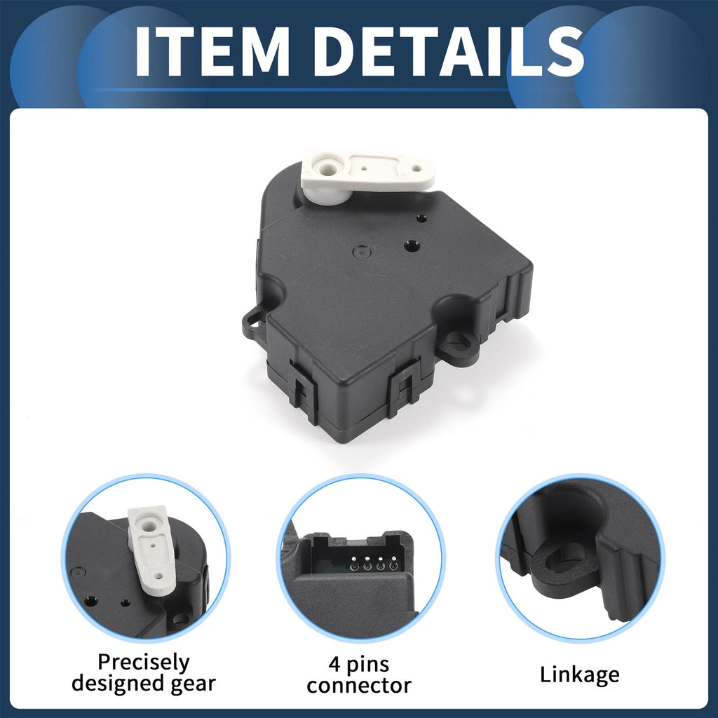 HVAC Heater Blend Door Control Actuator Replacement for Chevrolet Venture (2001–2005)