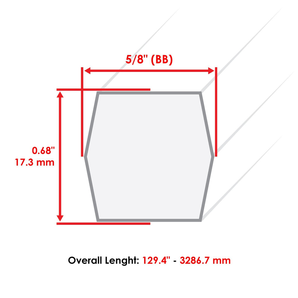Deck Belt Replacement 129.4 Inch for John Deere M163991 M142997 (2000–2010)
