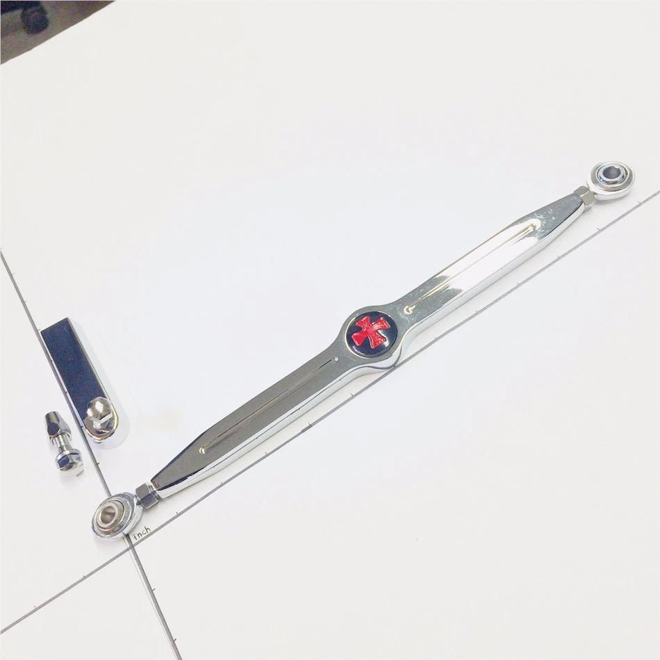 HTTMT Red Maltese Cross Shift Linkage for Harley CVO Softail (2018–2023)