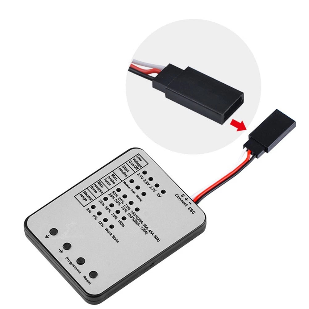 ESC Programming Card for Brushless Motor (LED Display)