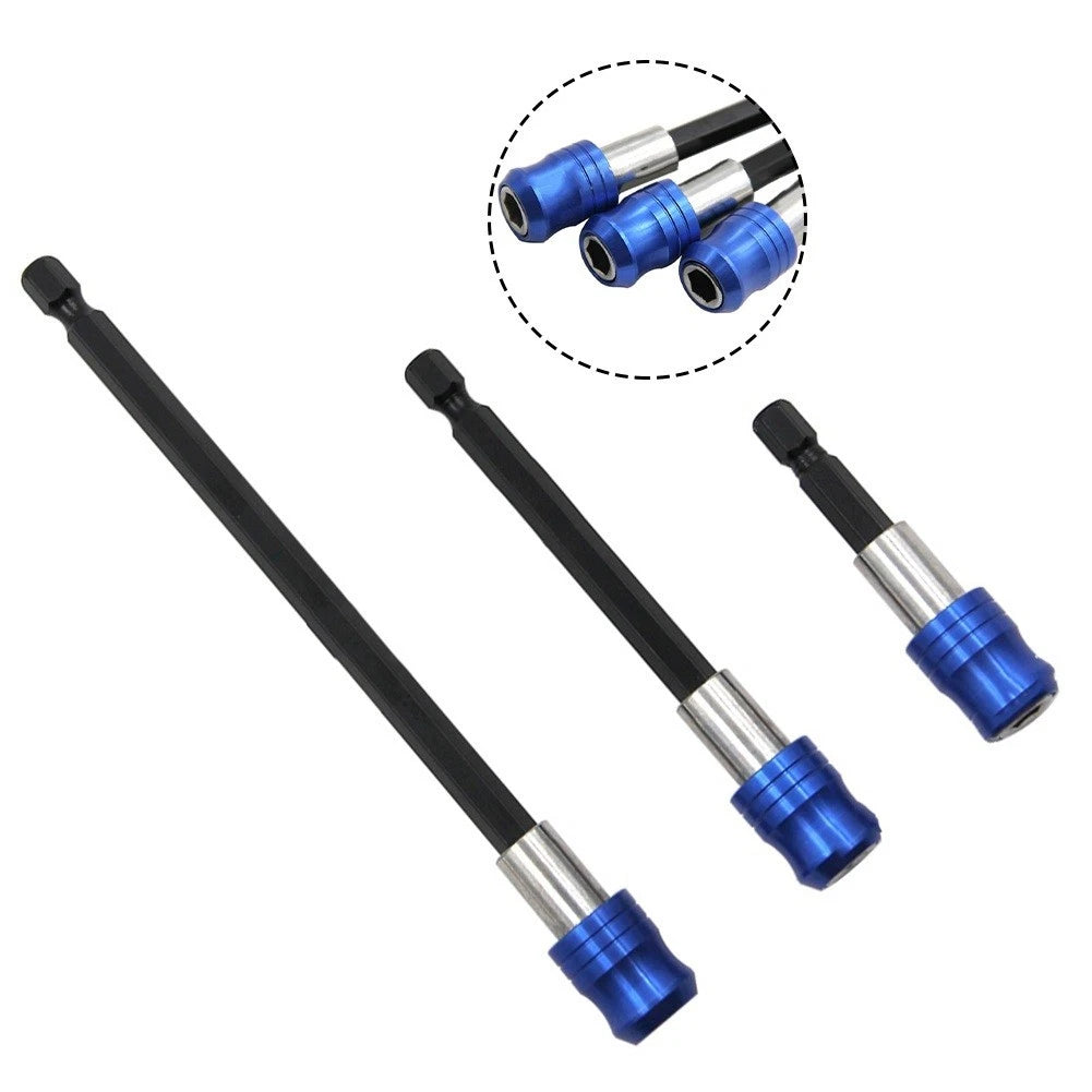 Quick Release Magnetic Extension Bar for Screwdriver Bit 14 Head Hex Shank