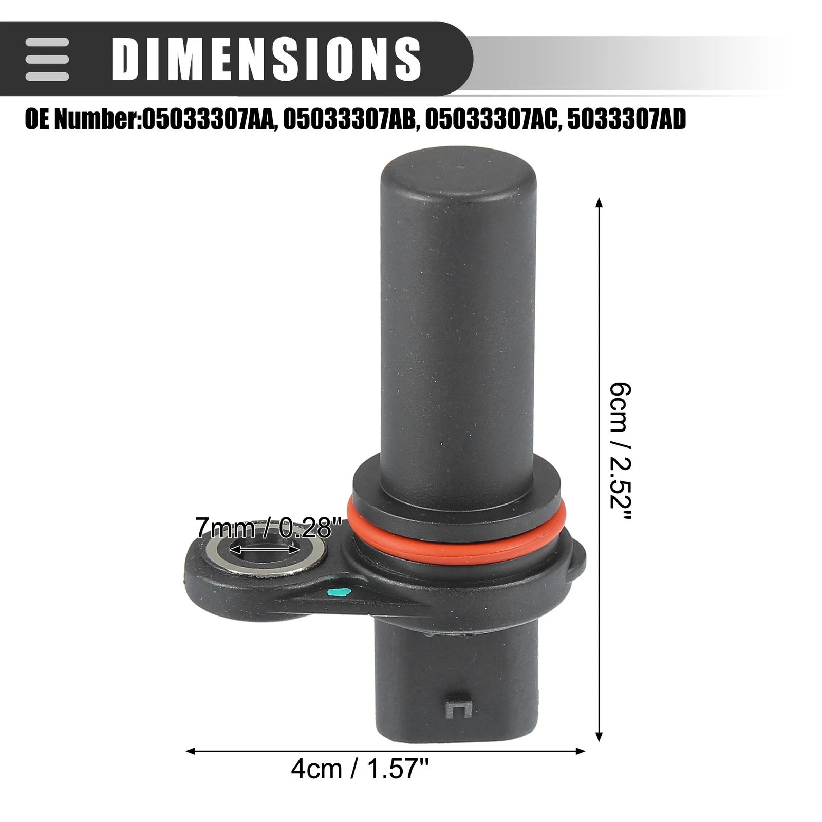 Camshaft Position Sensor for Chrysler Sebring (2007–2011) 05033307AA 05033307AB