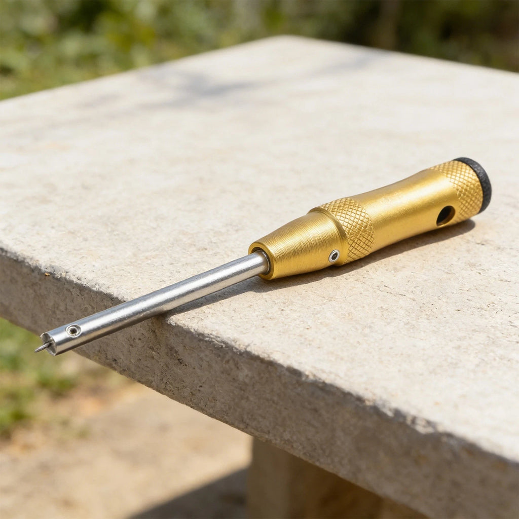 Spoke Nipple Installation Tool for Bikes with 4 Replacement Cores