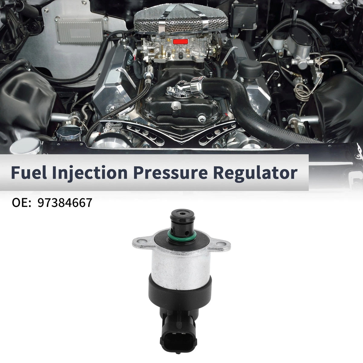 Fuel Pressure Regulator for Chevy GMC Duramax 6.6L Diesel (2006–2010) No.97384667