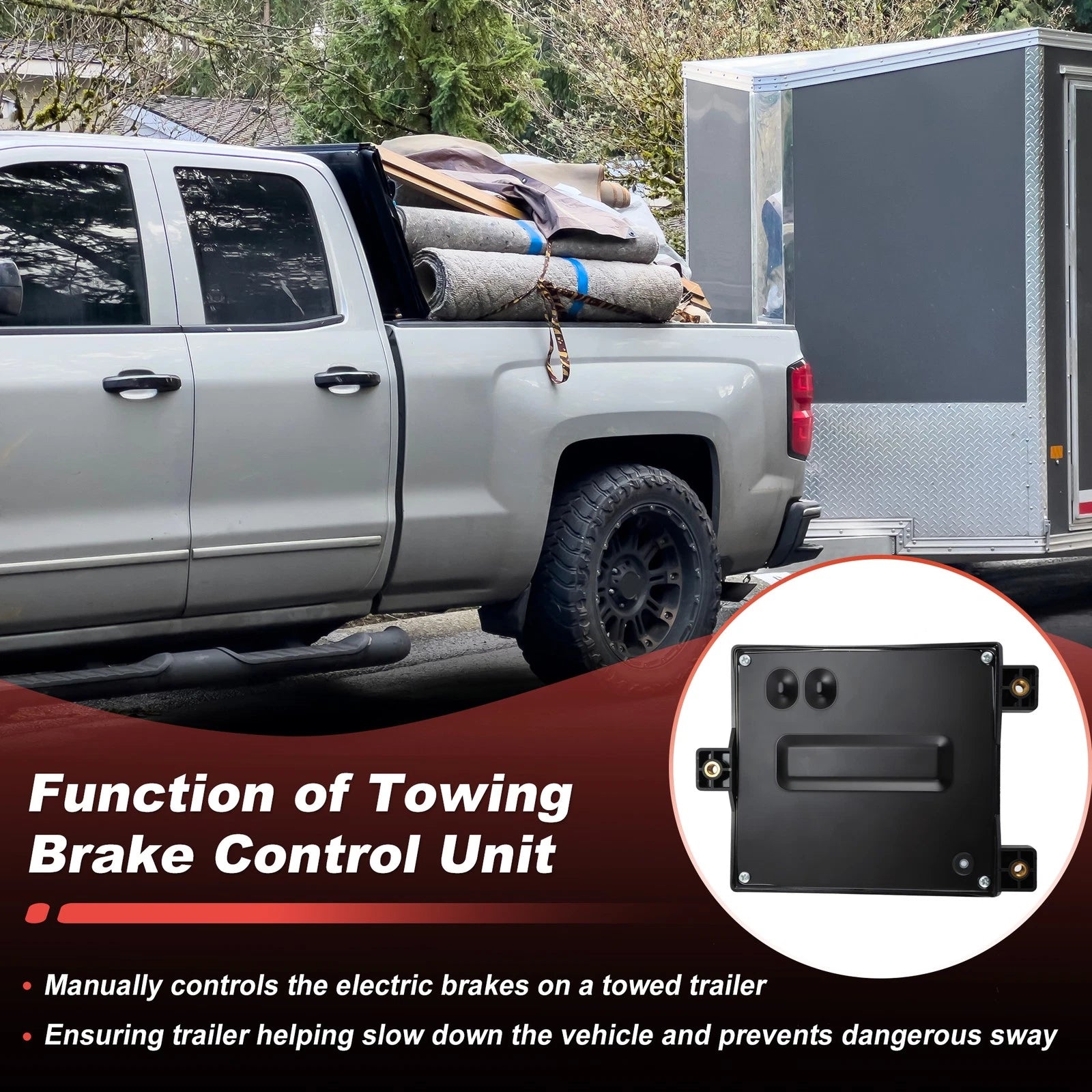 Trailer Brake Controller Module for Chevrolet Silverado, GMC (2011–2012)