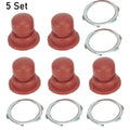 5Pcs Carburetor Primer Bulb for Tecumseh Lawn Mower (36045, 36045A, 640259)
