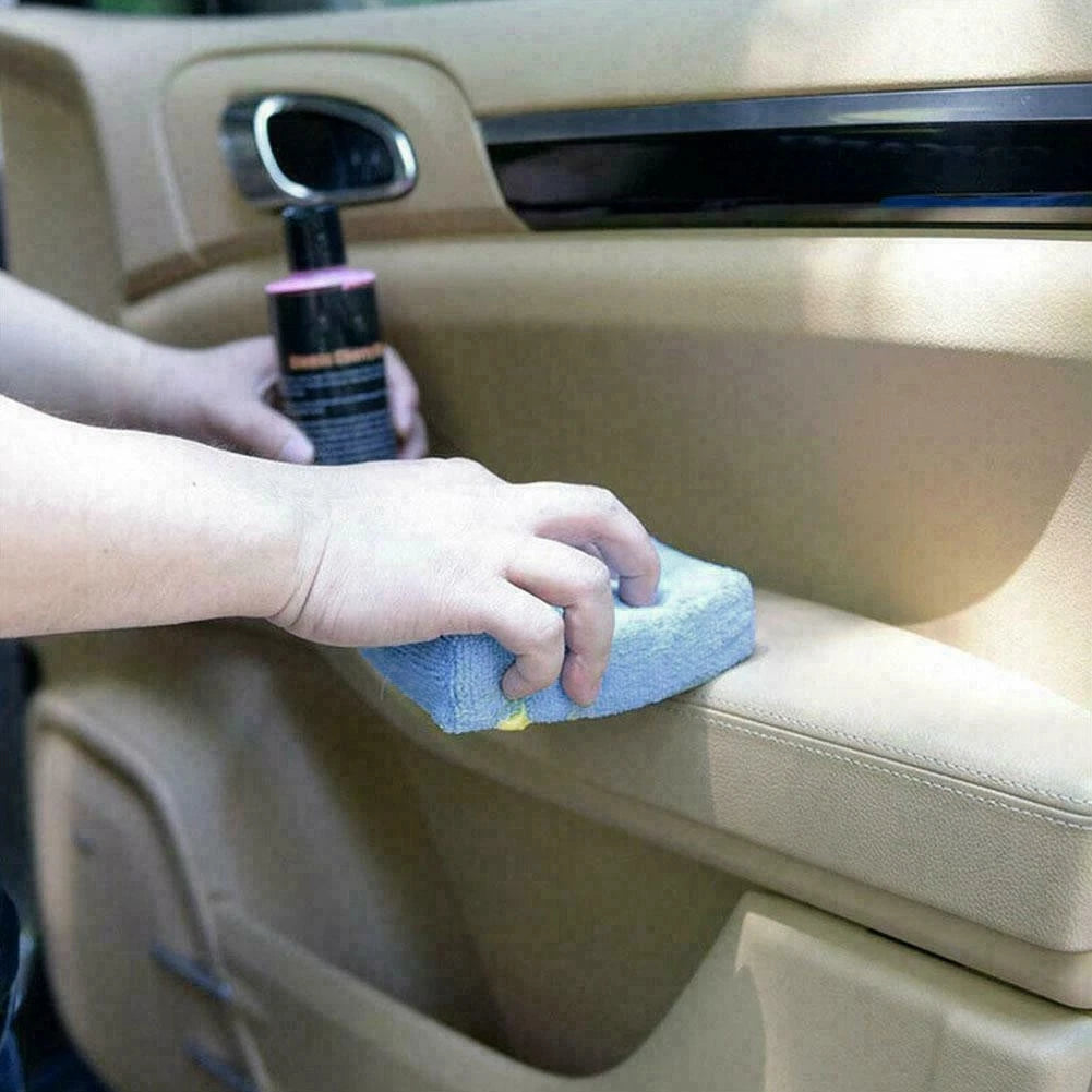 Microfiber Sponge Applicator for Auto C2M4 (12x8x4cm) Blue Car Pad Polishing