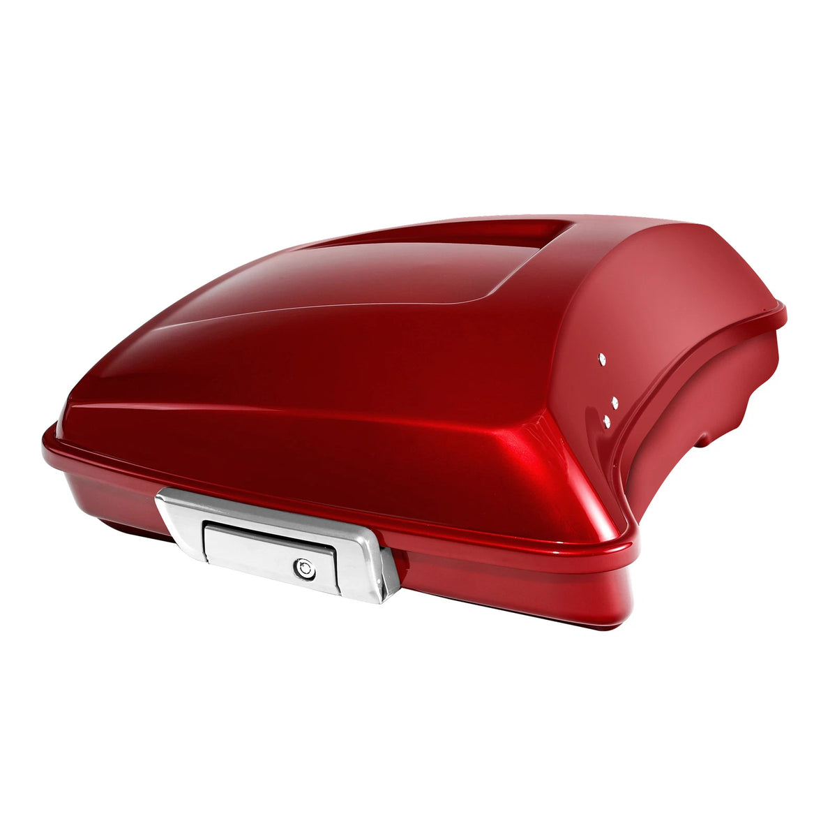 Razor Trunk with Backrest Pad for Harley Road Glide (2014–2024) Wicked Red
