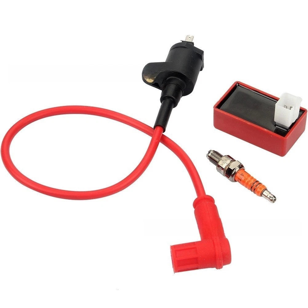 Ignition System Tune Up Kit for 50cc to 140cc (5-Pin AC Coil + A7TJC Spark)