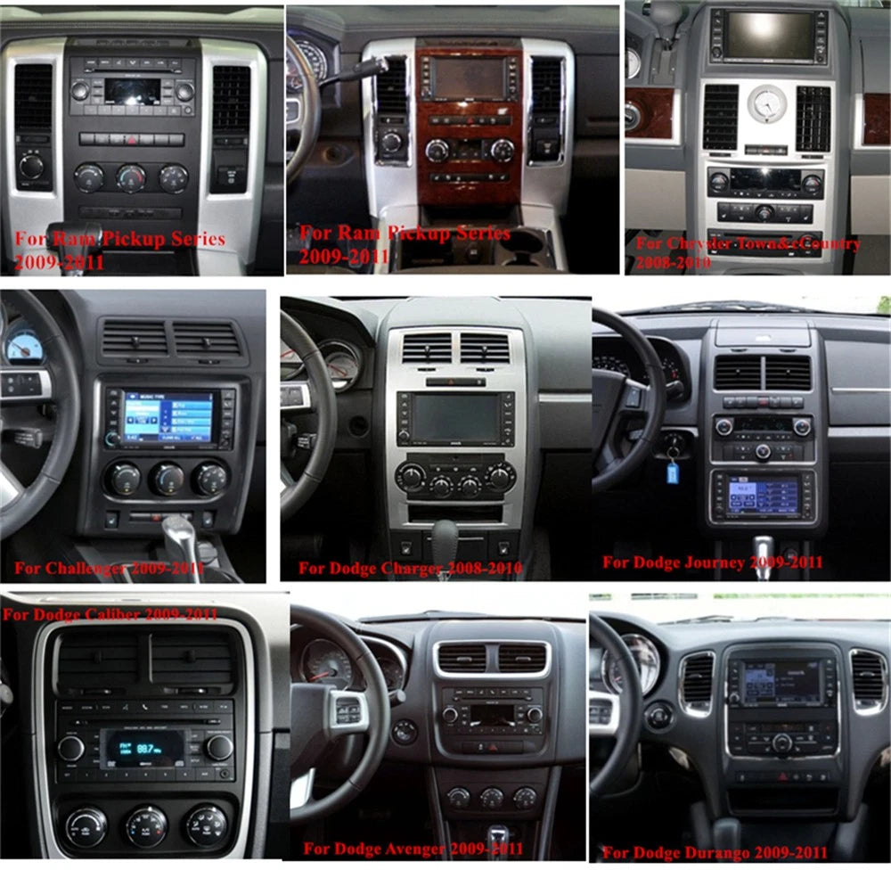 7'' Car Stereo Radio Head Unit for Dodge Charger/Ram (2008–2011)
