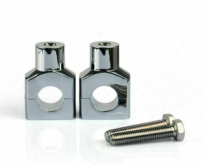 2" Handlebar Risers for Yamaha V-Star, Honda VTX, Suzuki Boulevard (All Years)