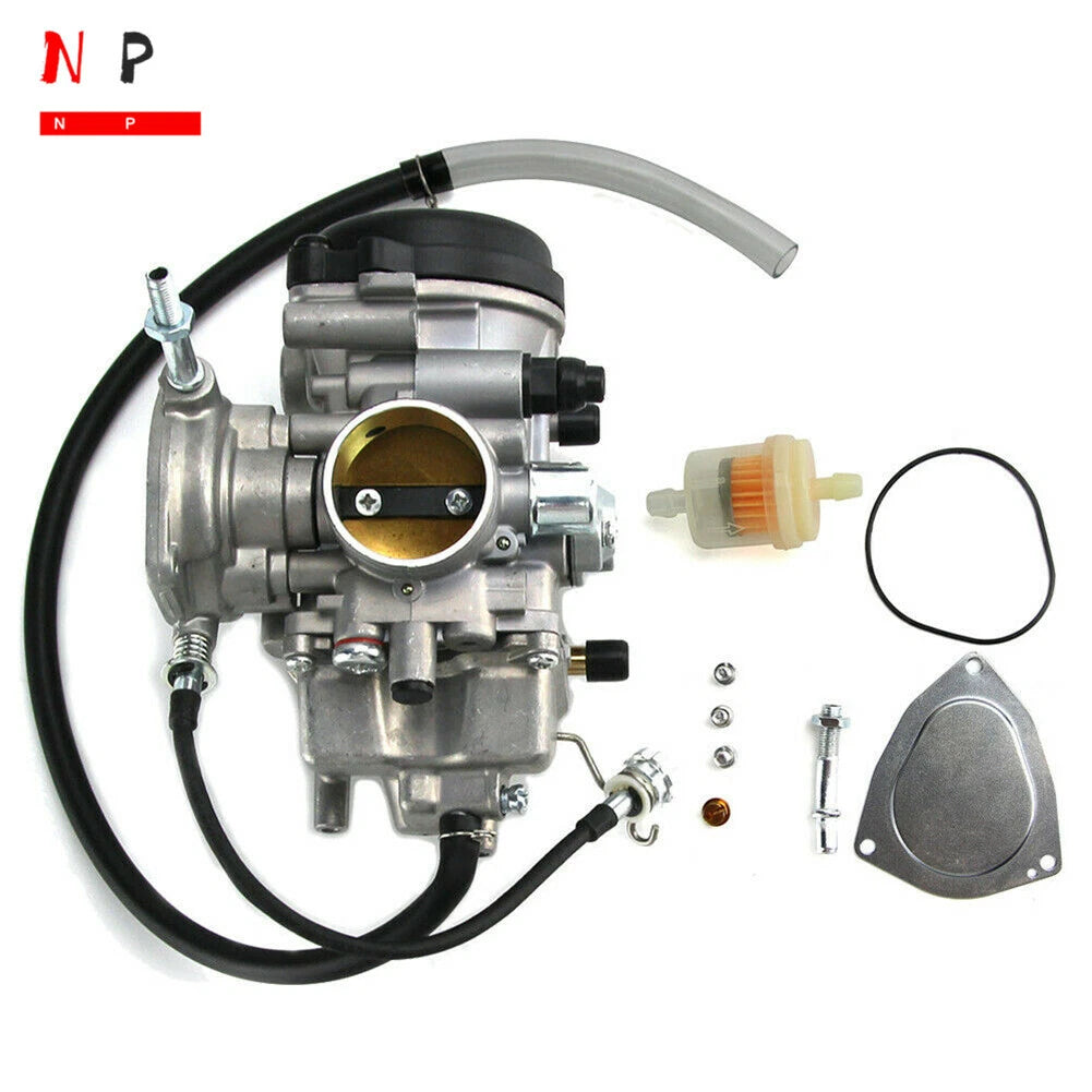 Carburetor + Throttle Cable for Yamaha Wolverine 350 450 (1995–2005)