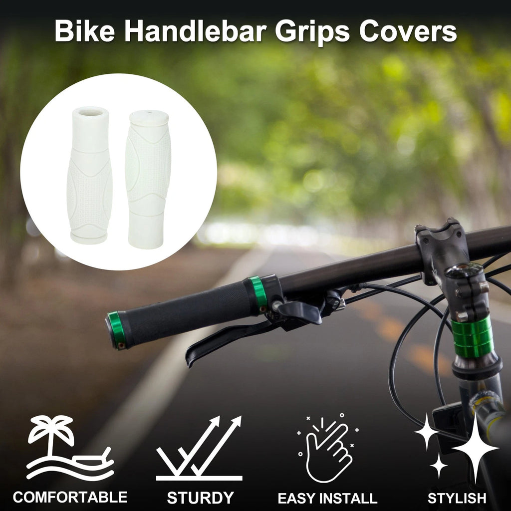 Bike Handlebar Grip Cover 125mm Lightweight End Grips Protector 1 Pair