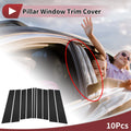 10 Pcs Door Pillar Window Trim Replacement for Mercedes-Benz GL-Class (2013–2015)