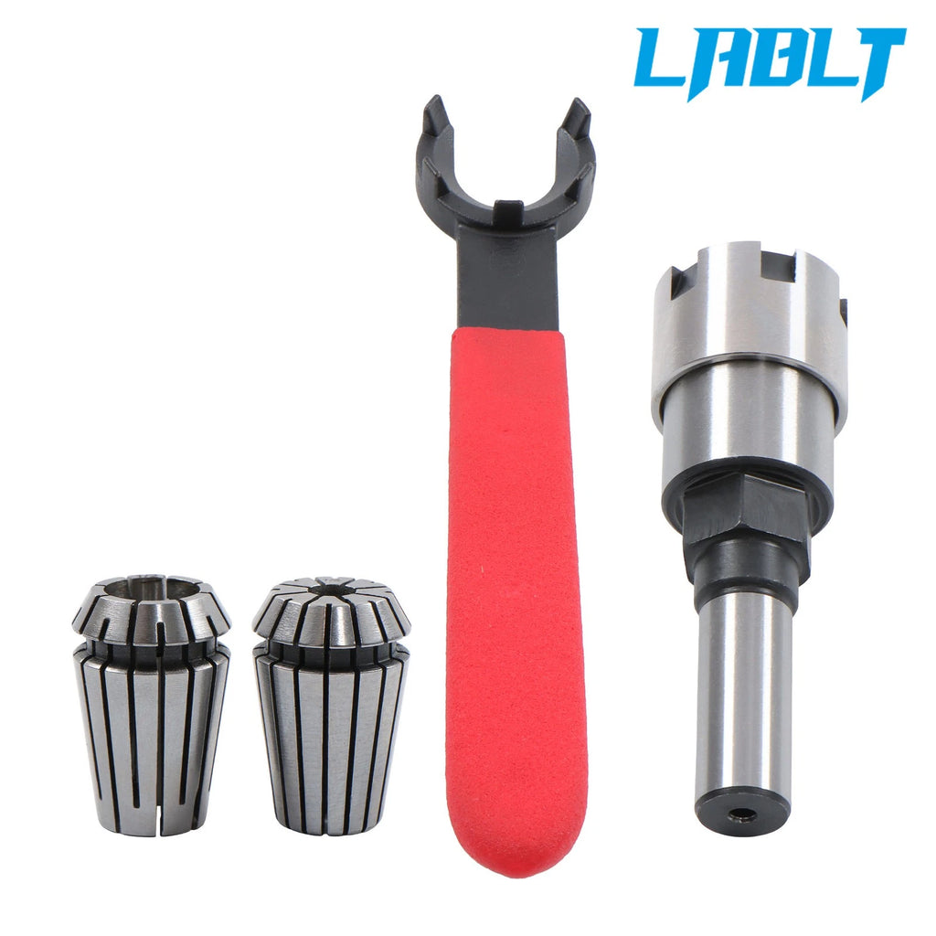 Router Bit Extension Collet for LABLT 1/2" Shank (1/2", 1/4")