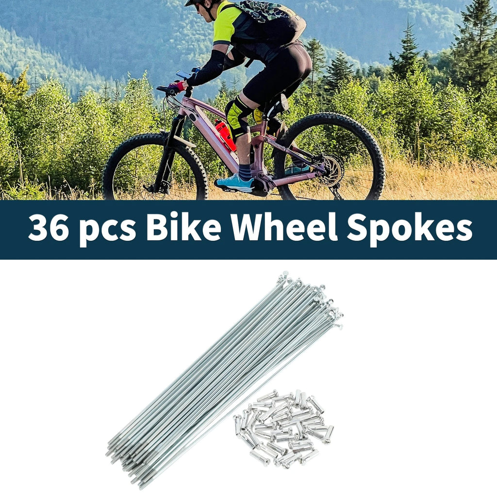 Bicycle Spokes Nipple Replacement Set 14G 160mm for Universal Fit