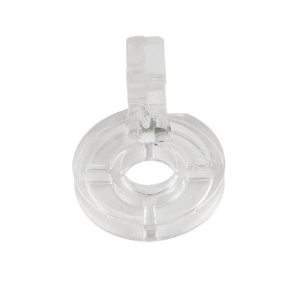 1/2" Clear Free Motion Couching Ruler Presser Foot for Low Shank (Low Shank)