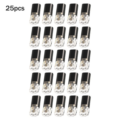 25 Pcs Dtype Cable Connectors for Automotive Wiring Solutions