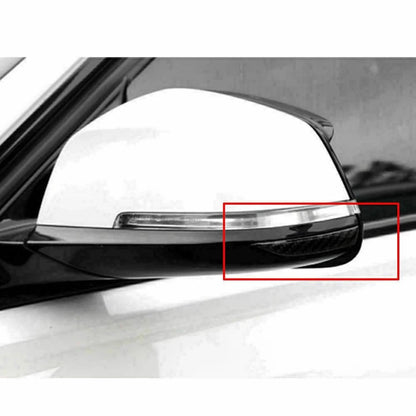 2x Carbon Fiber Pattern Car Side Mirror Trim Cover Sticker Protection
