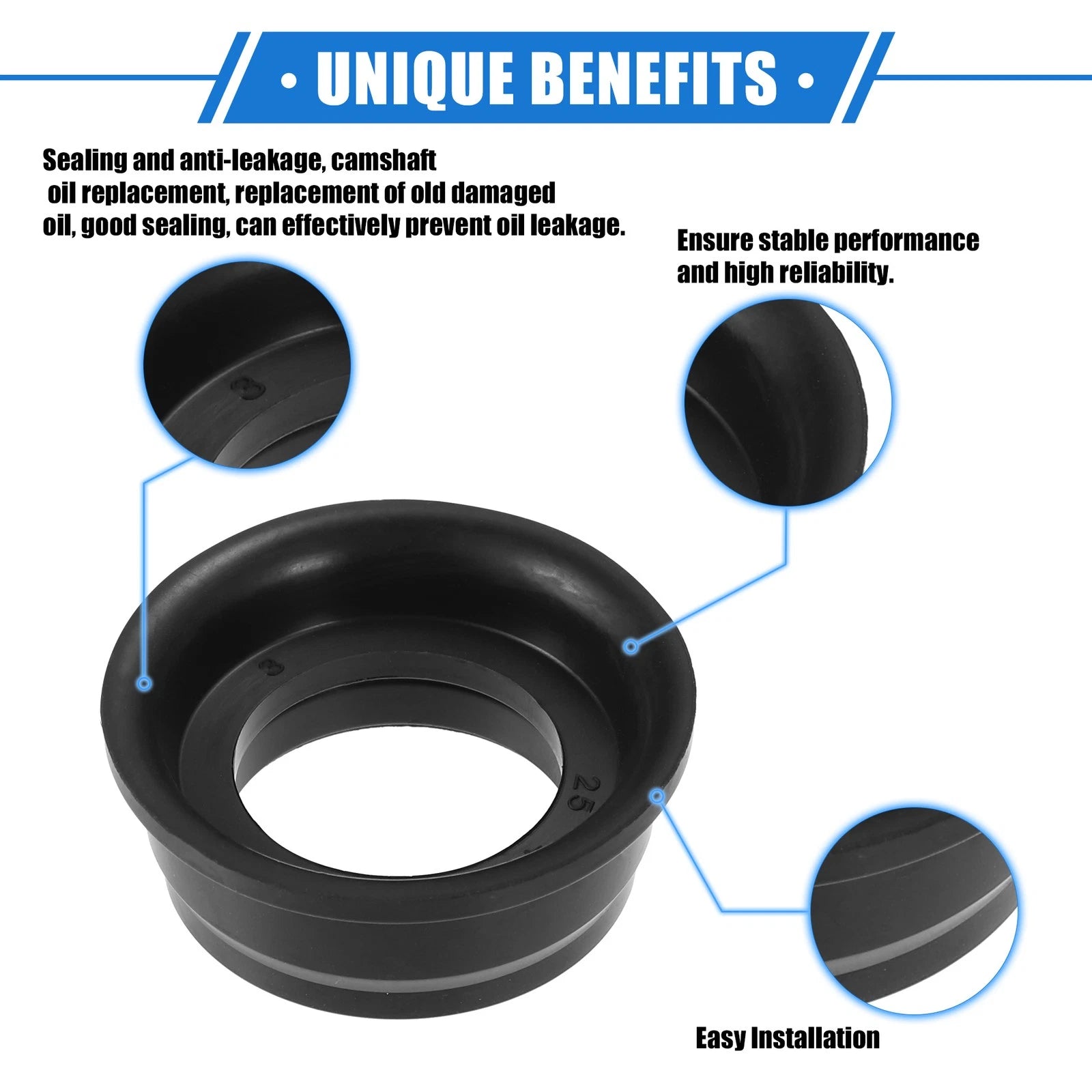 Engine Crankshaft Oil Seal Kit for Mitsubishi Eclipse (2006–2011)