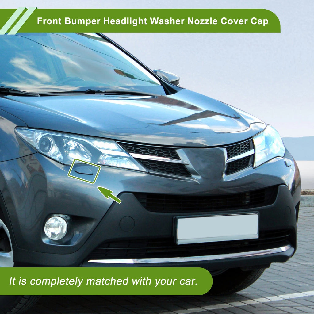 Front Right Washer Nozzle Cover Unpainted for Toyota RAV4 (2010–2012)
