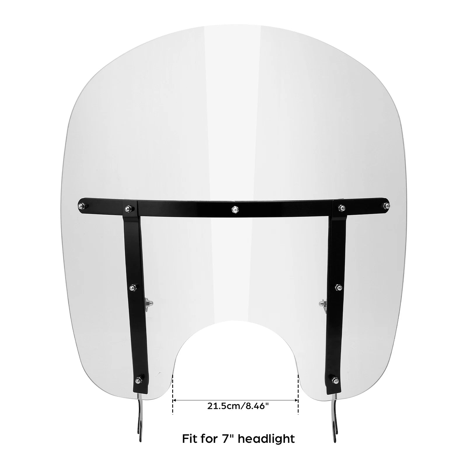 Clear Windshield for Harley Heritage Softail Deluxe Fatboy (2000–2017)