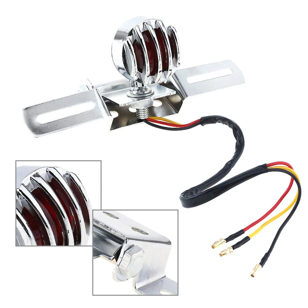 LED Tail Light Rear License Plate Bracket for Harley Honda
