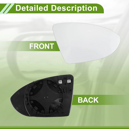 Mirror Glass Replacement for Volkswagen E-Golf (2015–2019) Convex No. 5G0857522