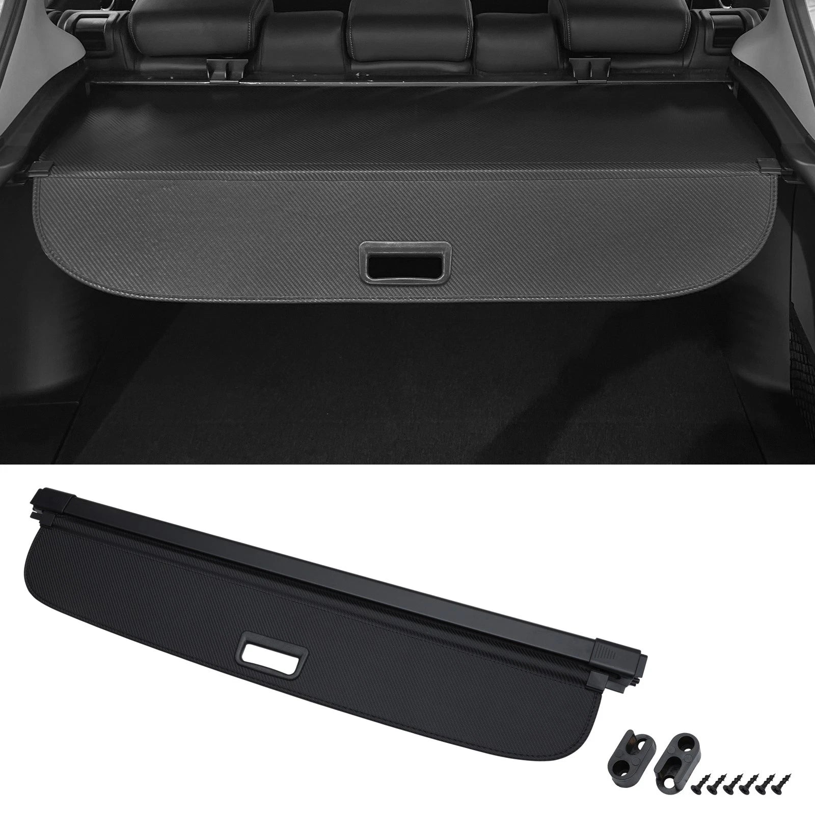 Retractable Cargo Cover for Audi Q3 (2010–2015) Trunk Parcel Shelf