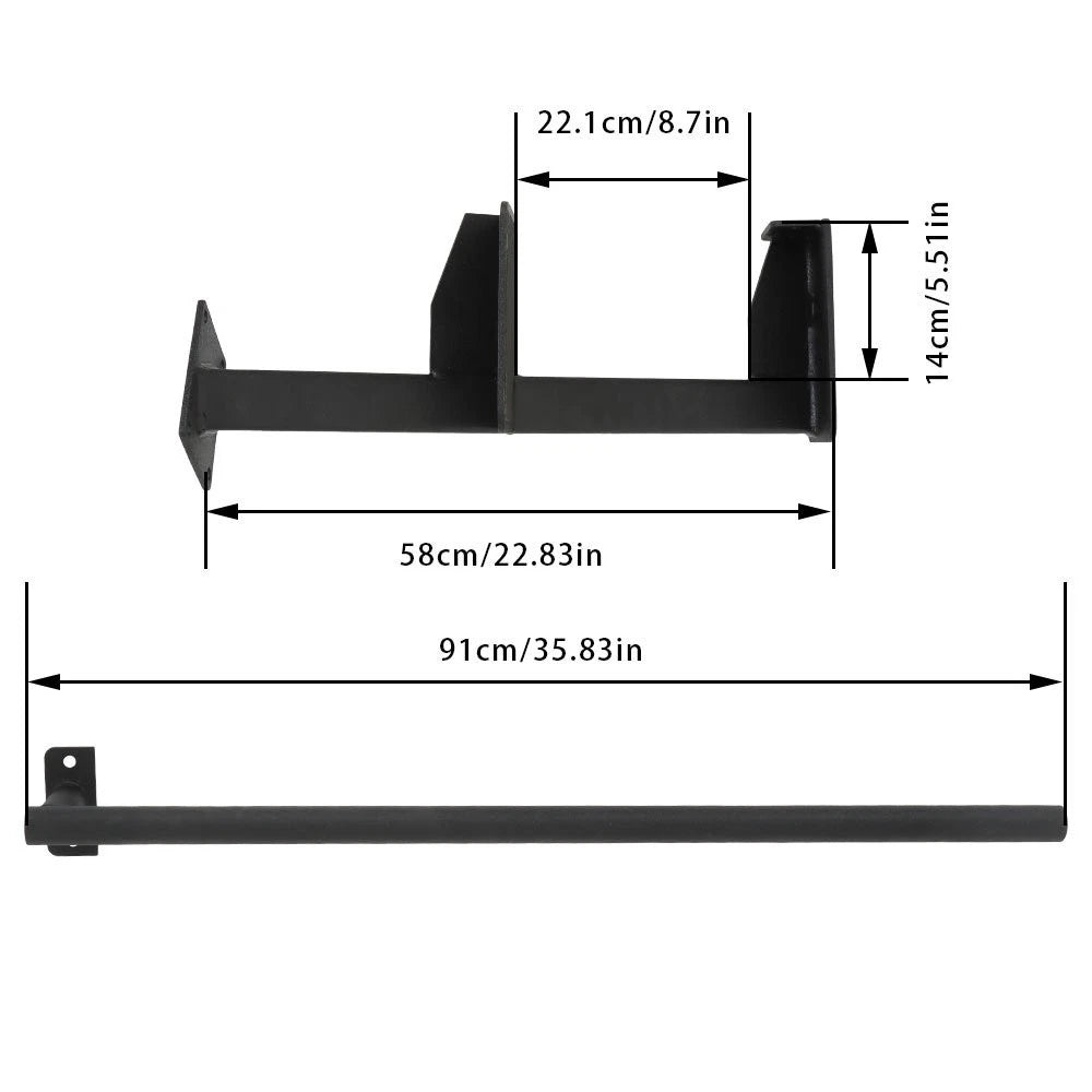 3 Step Combo Bass Boat Trailer Steps