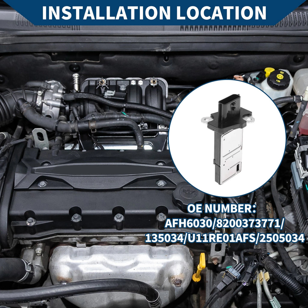 Mass Air Flow Sensor No.AFH6030 for Renault Koleos (2011)