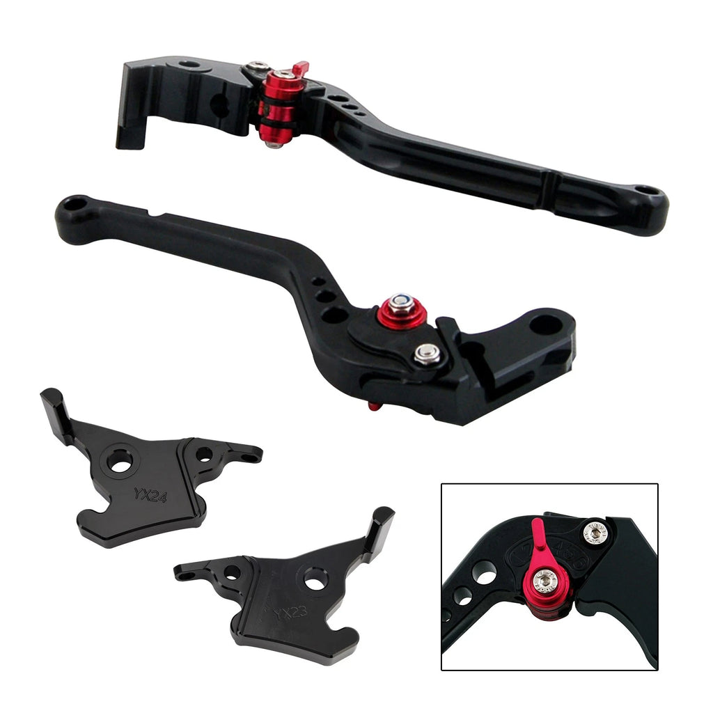 Long Clutch Brake Lever for Yamaha XMAX 300 (2023–2025) Black