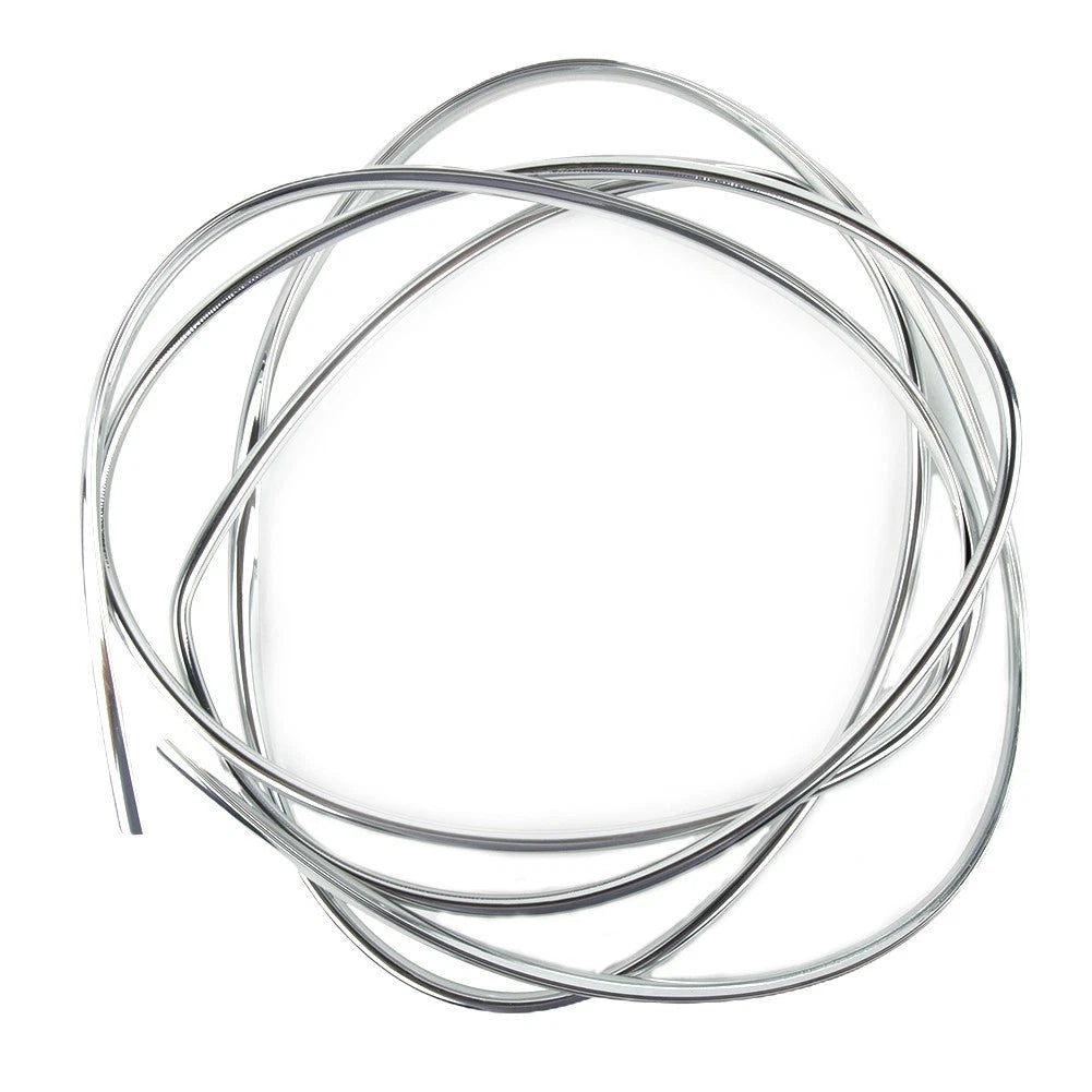 Chrome Trim Moulding 6mm x 2m for Universal Applications