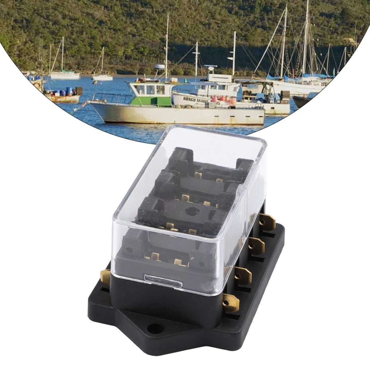4 Way ATO ATC Fuse Box for AUTO Compact