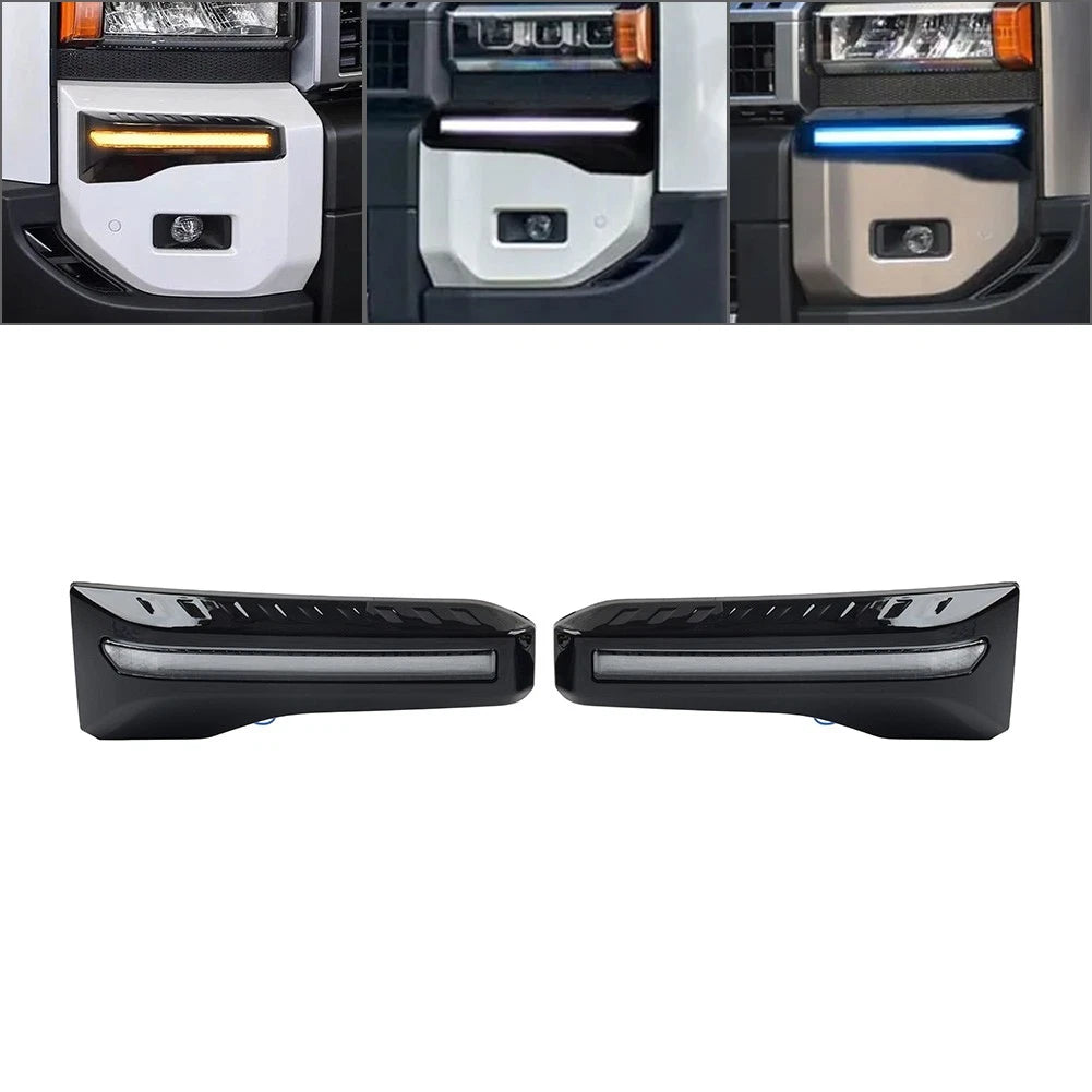 Front Running Daytime Lights for Toyota Land Cruiser LC250 (2024+) White Yellow Blue