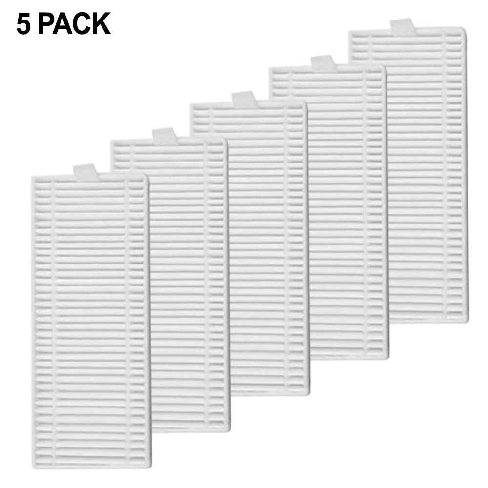 5X Washable Replacement Filter Kit for Uninell UR1 Robot Vacuum Cleaner