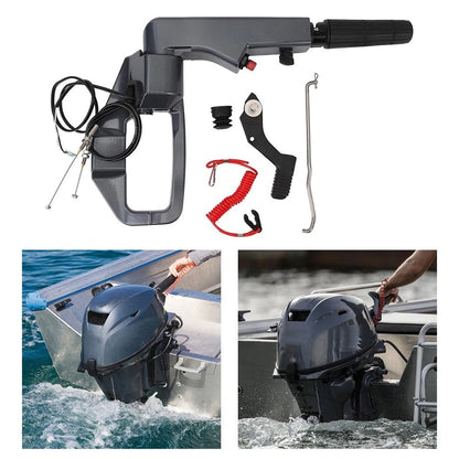 Steering Handle Assembly with Cable for Outboard Motor E40HP E40X