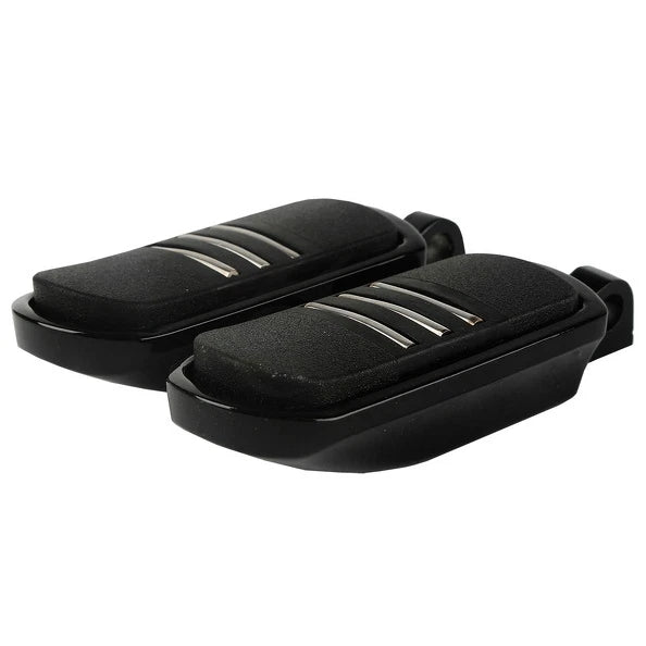 Black Pegstreamliner Footpegs for Harley Electra Glide, Road King
