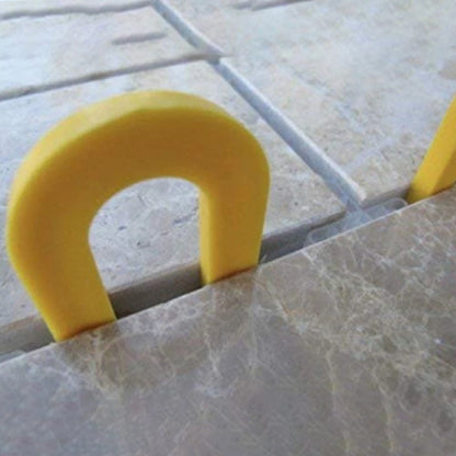 Pack of 100 U Shape Horseshoe Washer Tile Spacers for Tile Projects